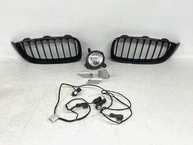 ⭐2014-2020 BMW 4 SERIES FRONT BUMPER GRILL PARKING SENSOR FOGLIGHT ASSEMBLY OEM