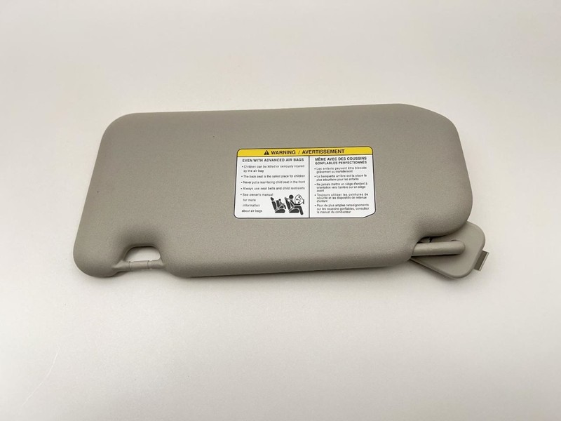 2020-2024 NISSAN SENTRA RIGHT SUN VISOR GRAY TC:G 2.0L AT FWD 49K -SV- 65113