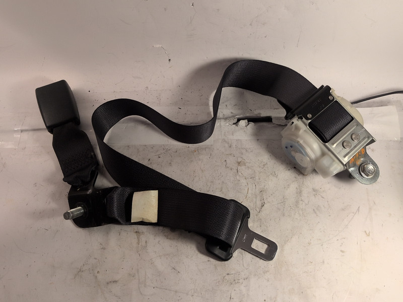 06-11 HONDA CIVIC REAR SEAT CENTER MIDDLE SEAT BELT RETRACTOR GRAY OEM