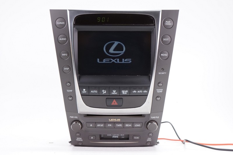LEXUS GS350 GS430 Navigation Radio AM-FM CD Tuner Head Unit OEM 2007 - 2009