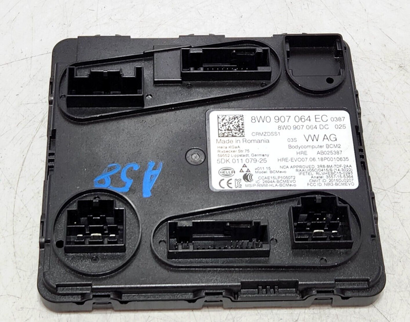 ✅ 2018-2019 OEM Audi A5 S5 Body Comfort Control Computer Module Unit BCM