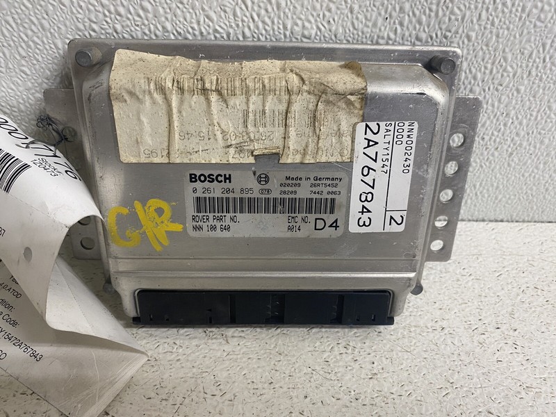 1999-2004 Land Rover Discovery Ecu Ecm Pcm Secondary Air Injection Pump Computer