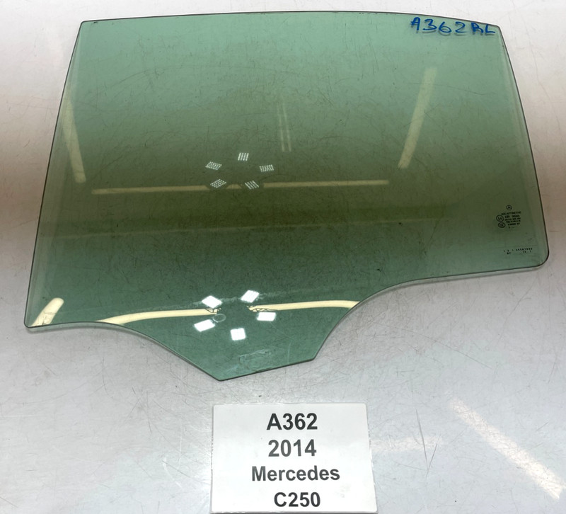 ✅ 2008-2014 OEM Mercedes W204 C250 Rear Left Driver Side Door Window Glass