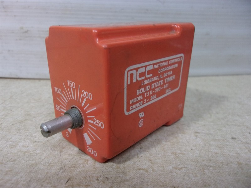 NCC T3K-300-461 Solid State Time Delay Timer Relay *FREE SHIPPING*