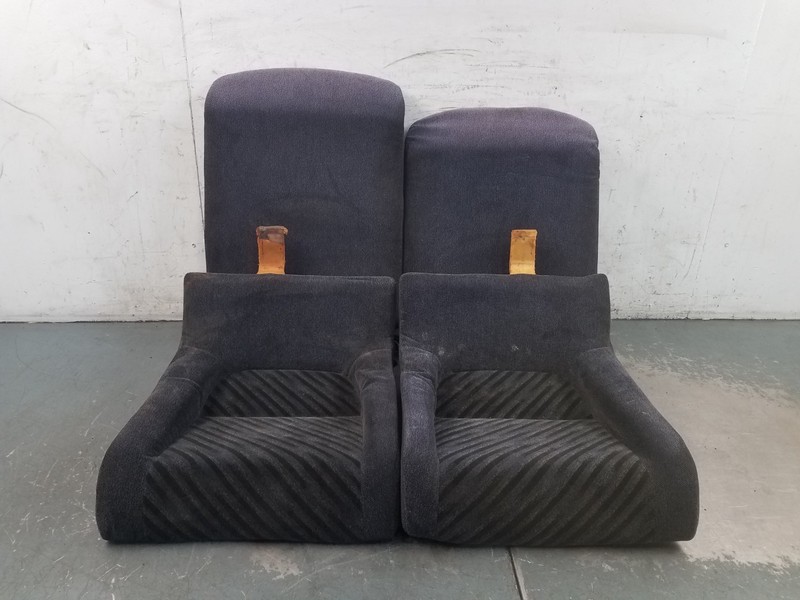 1995 Honda Prelude S Rear Cloth Seat with Center Insert #2944 CA2