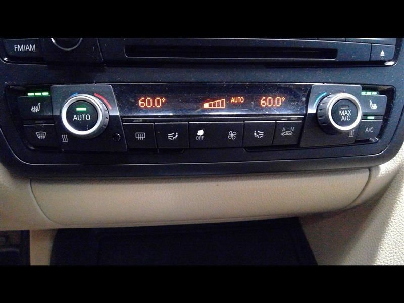 Temperature Control With Heated Front Seats Base Fits 12-14 BMW 320i 725445