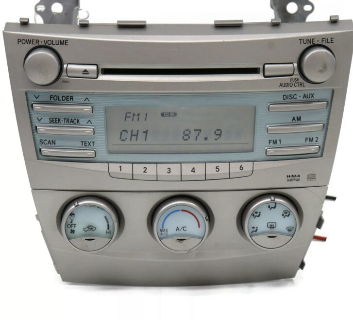 2007-20092008 Heat Toyota Camry Radio Stereo Cd Player Ac Control 86120-06181