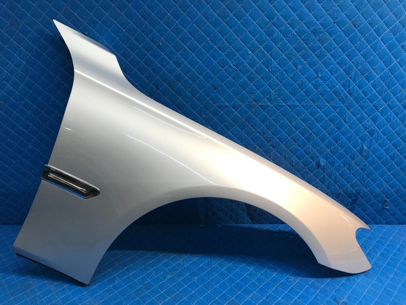 09-15 BMW F01 F02 750i Front Right Passenger Fender Assembly Silver OEM
