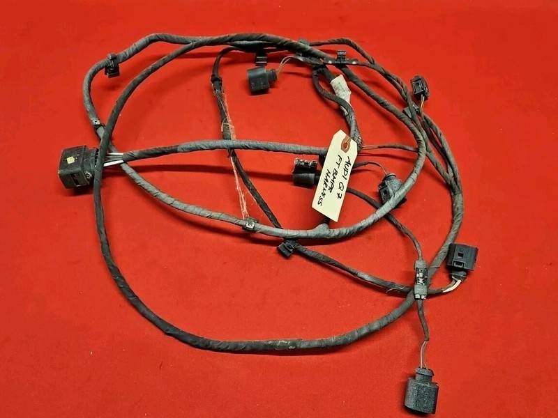 2007 2008 2009 Audi Q7 Front Bumper Basic Wiring Harness 4L0-971-095-C