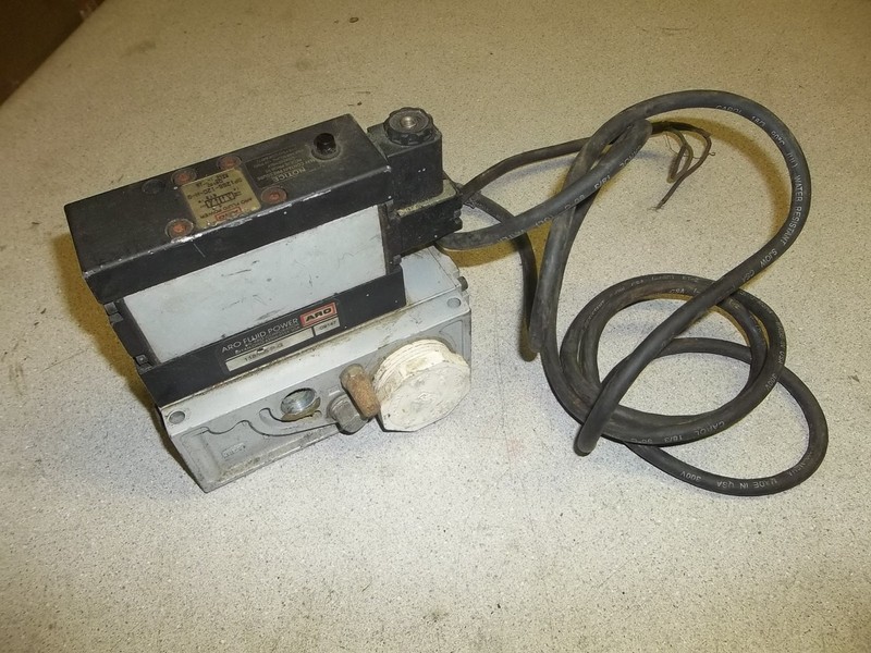 Aro Fluid Power 118565-P-G Solenoid Valve Assembly C9147 D2466 GP122SS-120-H-G D