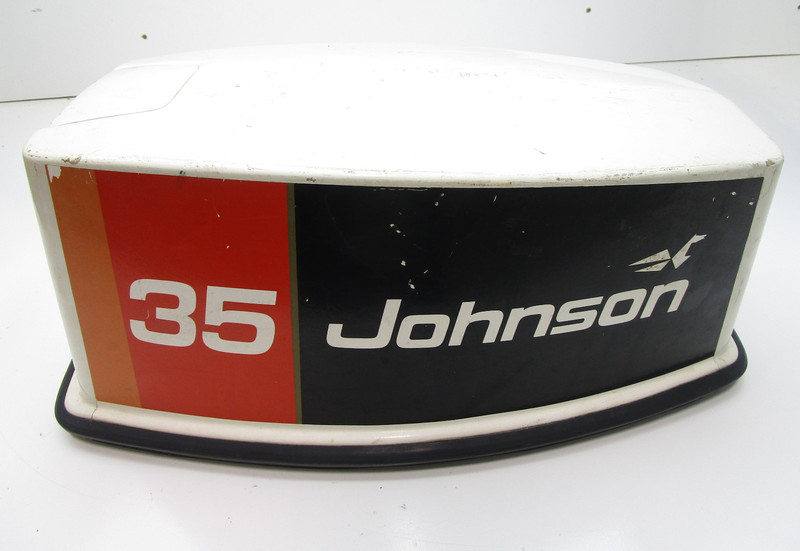 0386925 1976 Johnson Evinrude 35 HP Top Engine Cover Motor Cowl Hood 386925