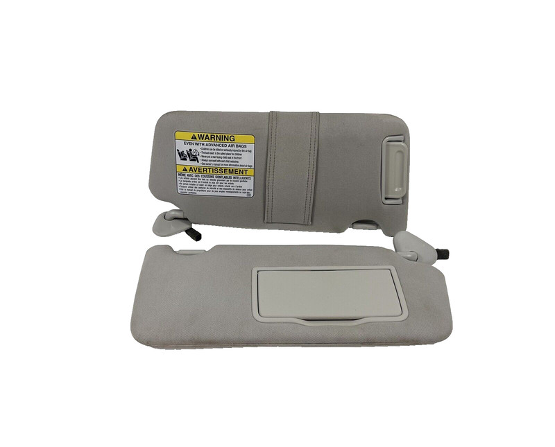 2010-2014 Subaru Legacy Outback Sun Visors Sunvisors Left Right Gray OEM