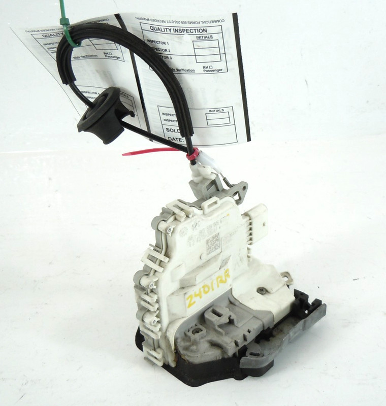 2010-2016 Audi A4 Sdn Wgn Rear Door Lock Latch Actuator Passenger Right OEM