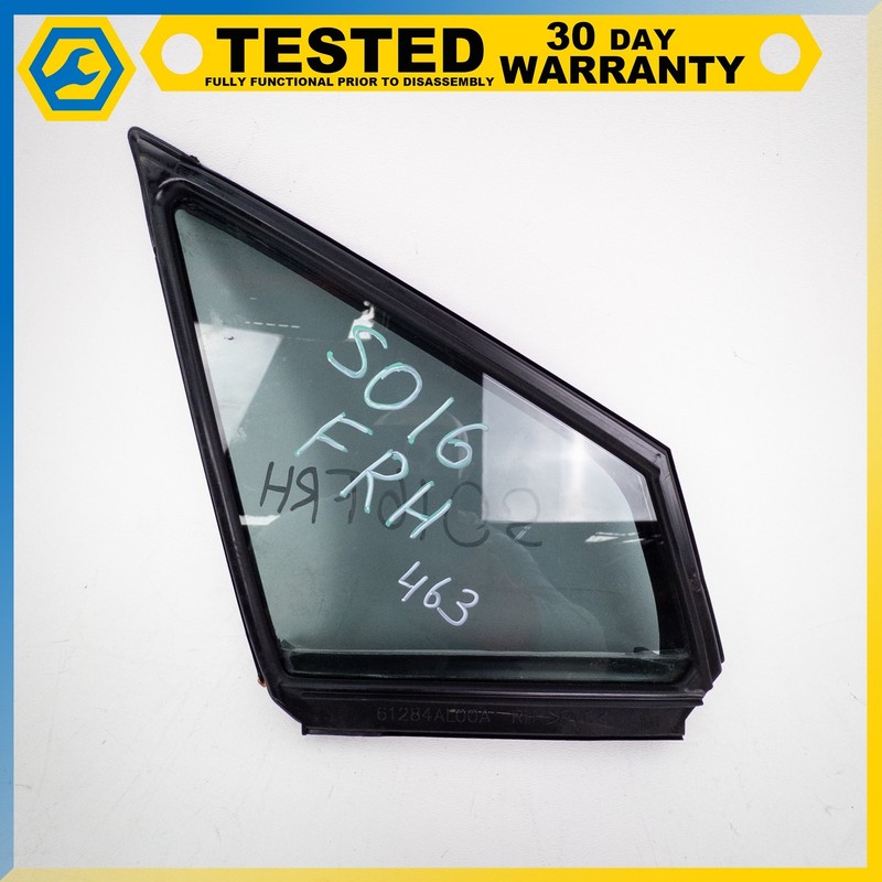 15-19 SUBARU OUTBACK LEGACY FRONT RIGHT SIDE DOOR CORNER WINDOW GLASS OEM
