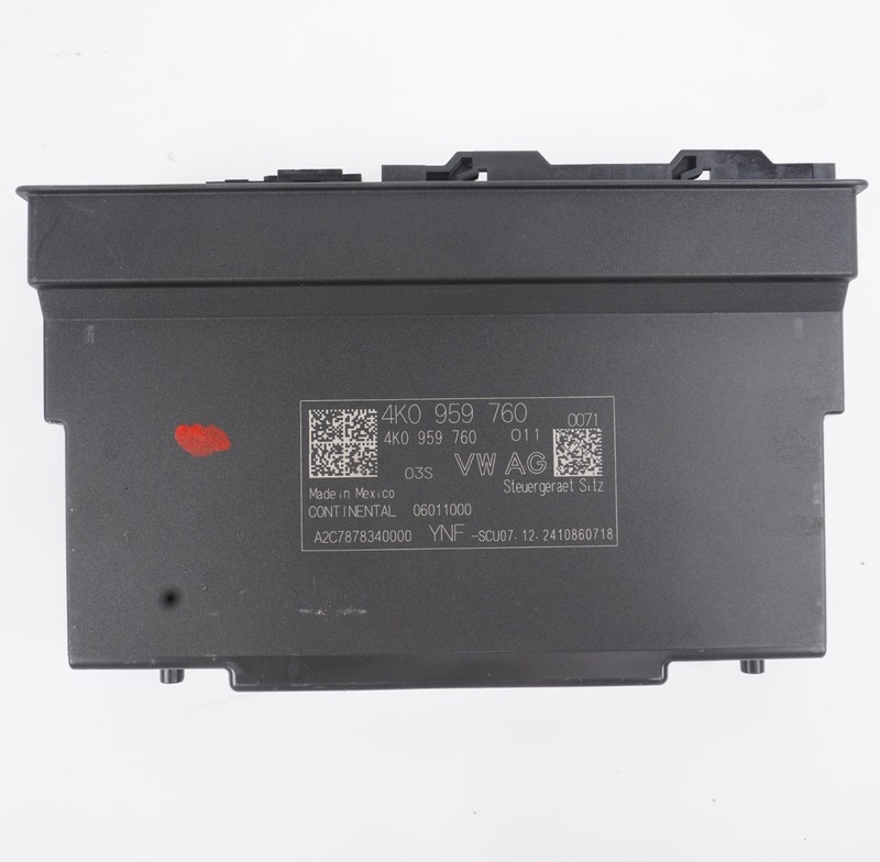 2018 - 2024 Audi A4 A5 A6 A7 S4 S5 S6 S7 Q5 Front Memory Seat Control Module