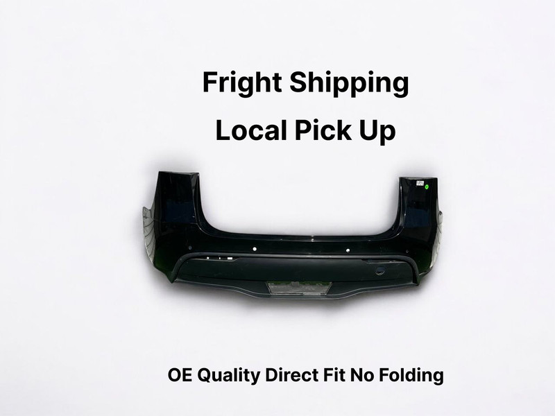 ✅2020-2023 Tesla Model Y Rear Bumper Cover Black OEM 1494005-00-B w/scratches
