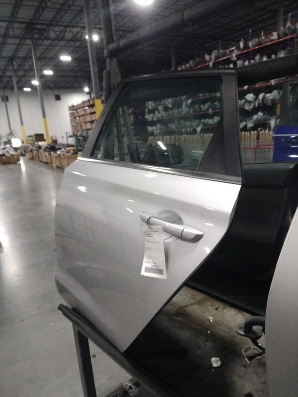 2018 Hyundai Elantra Left Rear Door Silver OEM 647361 100K Miles