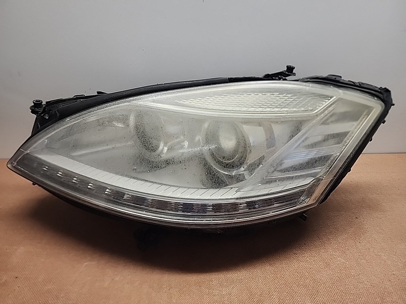 10-13 Mercedes S400 S550 S600 W221 Left Driver Side Headlight Lamp Bi-Xenon Oem