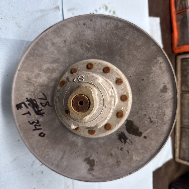 1978 - 1982 Yamaha Enticer ET340 Vintage Snowmobile Secondary Driven Clutch