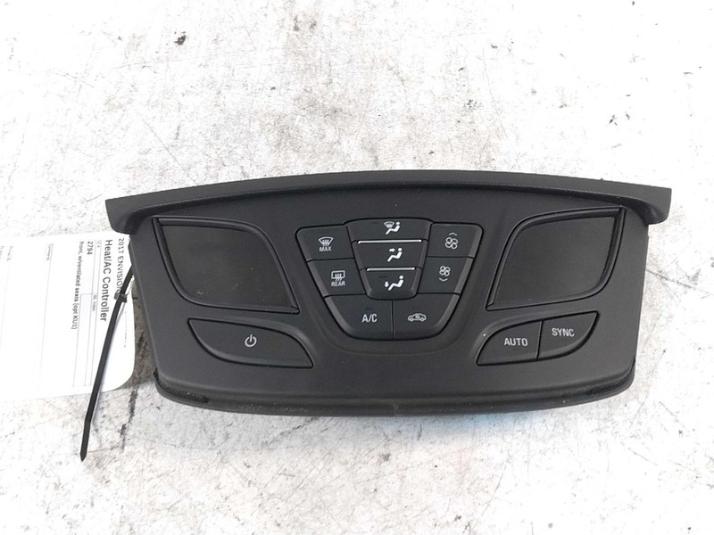 Used A/C Selector Switch fits: 2017 Buick Envision front w/ventilated seats opt