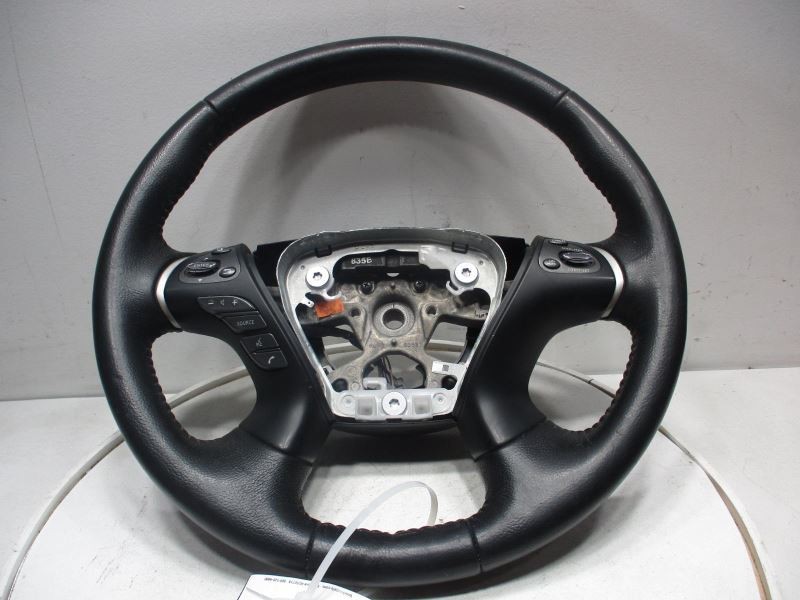 STEERING WHEEL BLACK TC: G 62K -SV- FITS 2018 NISSAN PATHFINDR 38682