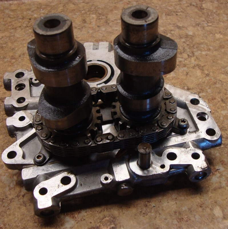 2002 Harley Davidson HD FXD Dyna Super Glide Engine Cam Shaft Plate Camshaft