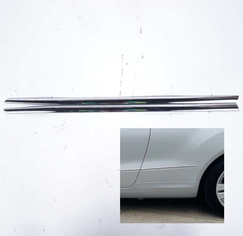 2010-2014 MERCEDES E350 C207 COUPE LEFT & RIGHT QUARTER PANEL MOLDING SET