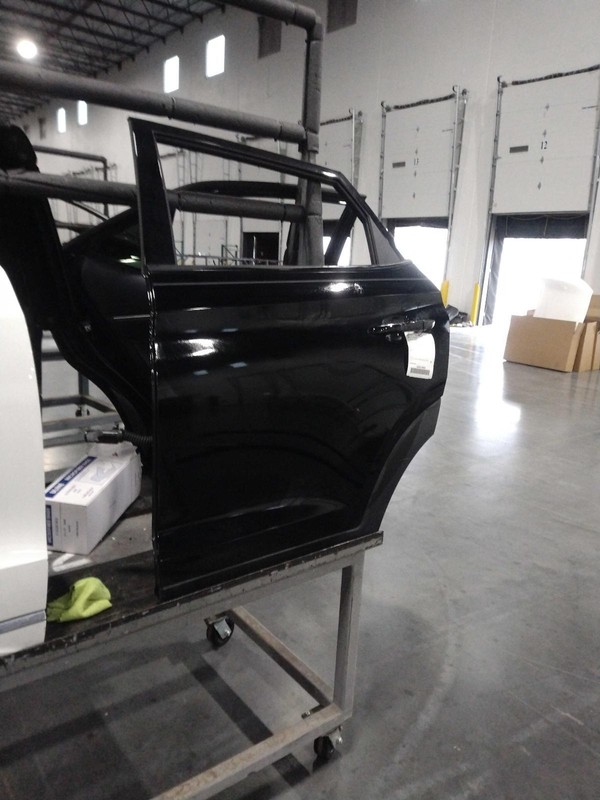 2019 Hyundai Tucson Rear Left Door Black 164141 96K Miles Used OEM Part