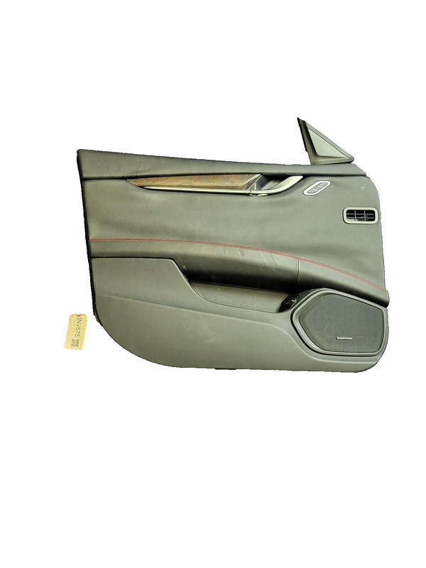 Used Oem Maserati Left Driver Front Door Trim Panel for 2014-2016 Ghibli