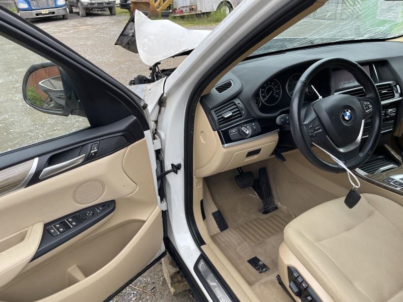 2015BMW X3 LEFT A-PILLAR APLINE WHITE PC: 300U 2.0L AT AWD 113K -XLINE- 46872