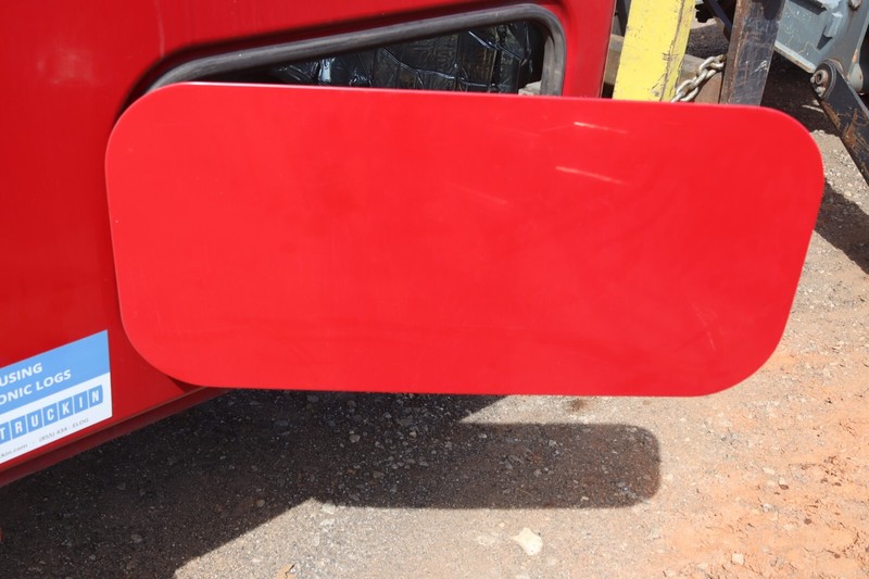 13-20 FREIGHTLINER CASCADIA 125 EVOLUTION LEFT STORAGE SLEEPER DOOR LID RED OEM
