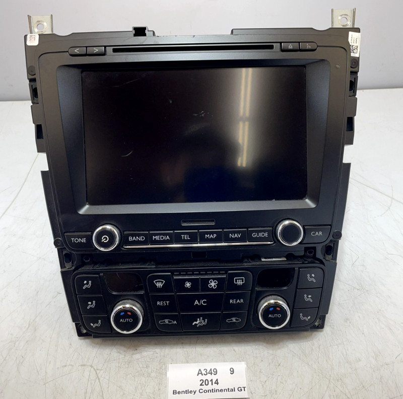 ✅ 2013-2018 OEM Bentley Continental GT Command Head Unit Navigation Radio NOTE*