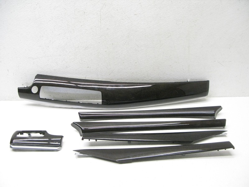 10-17 BMW F07 535i 550i GT DOOR TRIM COVER DASH CONSOLE MOLDING SET OEM 100323