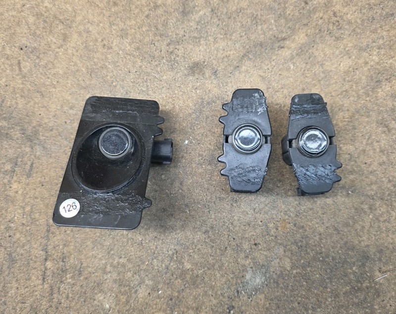 2013 2014 2015 2016 Lincoln MKS Front Bumper 3 Parking Sensor W/Brackets OEM
