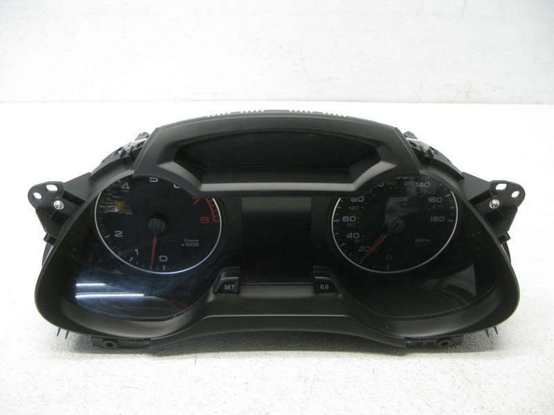 10 AUDI B8 A4 SPEEDOMETER INSTRUMENT GAUGE CLUSTER W/O AUTO CRUISE OEM 010224