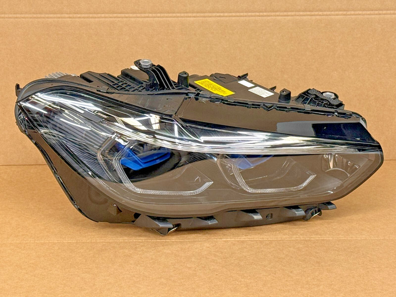 ⭐PERFECT! 2019-2021 BMW X5 X6 RIGHT COMPLETE LED LASER SHADOWLINE HEADLIGHT OEM