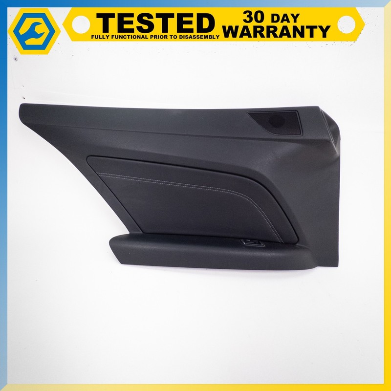 14-17 MERCEDES E350 E400 E550 REAR LEFT INTERIOR DOOR PANEL TRIM OEM