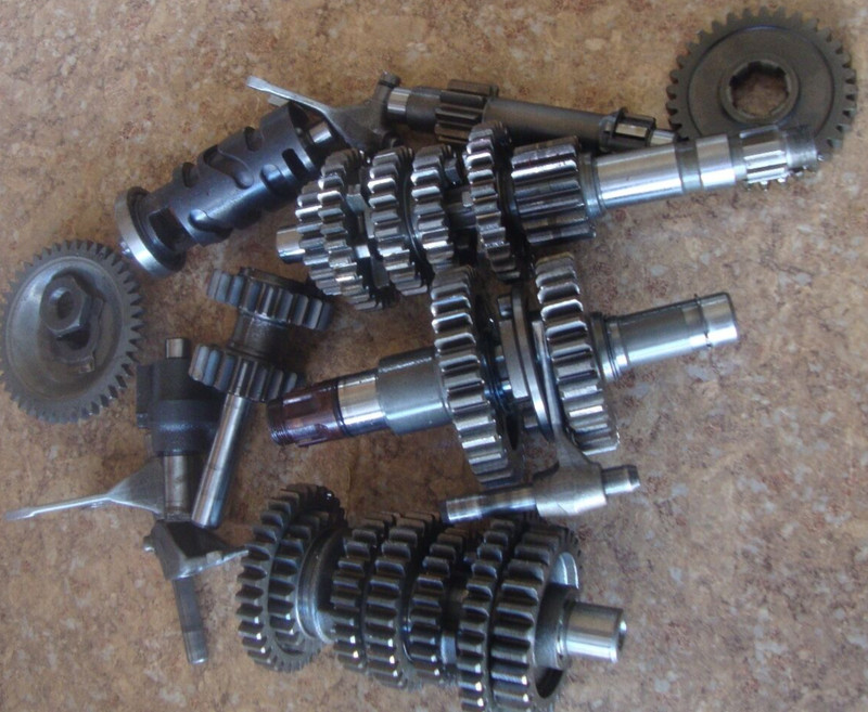 1997 Yamaha YFM350 YFM 350 Warrior ATV Engine Gears Transmission Trani Shift H10