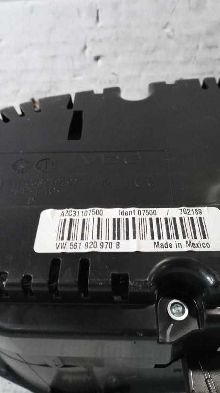 Used Speedometer Gauge fits: 2012 Volkswagen Passat cluster MPH US market w/mult