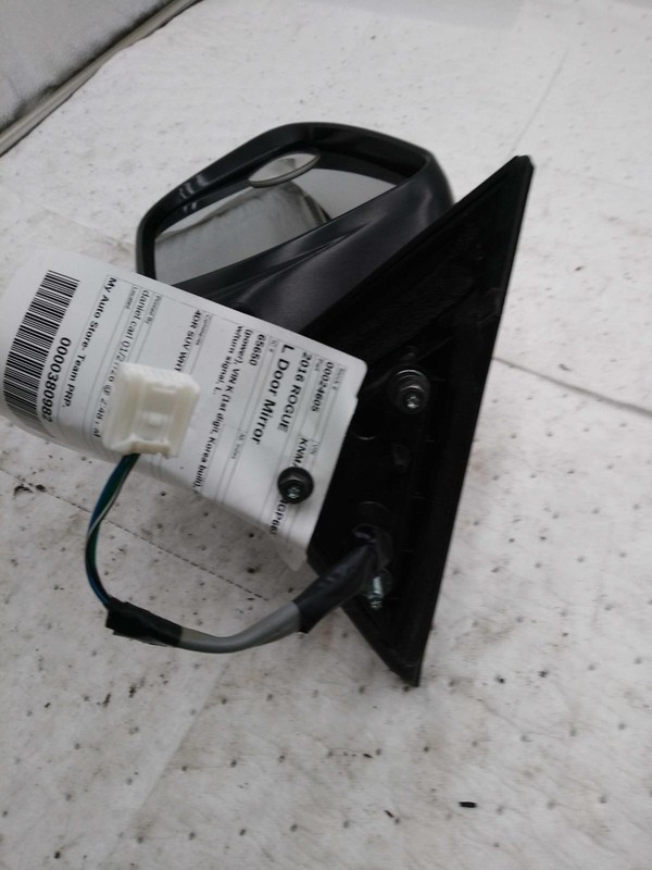 2016 Nissan Rogue Left Door Mirror Assembly White OEM 405850 103K Miles