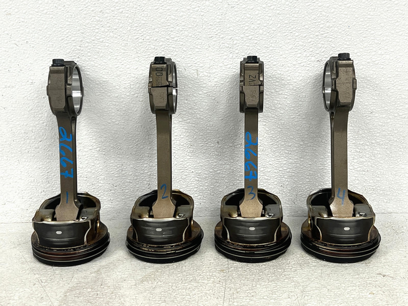 ⭐2018-2020 GMC TERRAIN DENALI 2.0L ENGINE MOTOR PISTON SET OF 4 76K OEM LOT2667