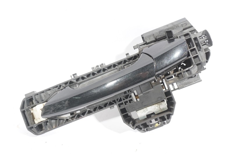 08-14 MERCEDES C300 4MATIC W204 REAR LEFT DRIVER SIDE EXTERIOR DOOR HANDLE BLACK