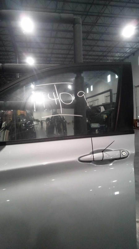 2016 BMW X3 Front Left Door Glacier Silver Metallic 167125 Used Parts