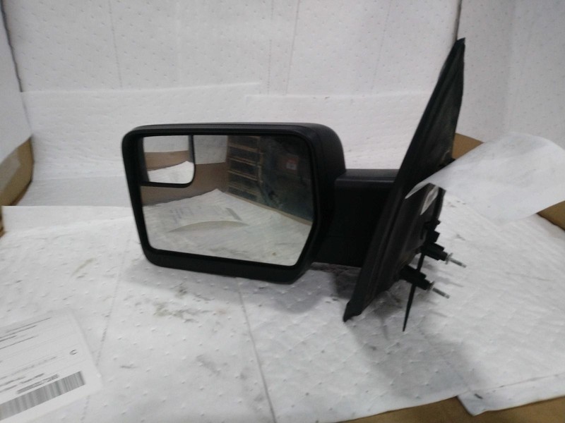 2012 Ford F150 Left Door Mirror Assembly Grey - Used, 229k Miles, OEM No