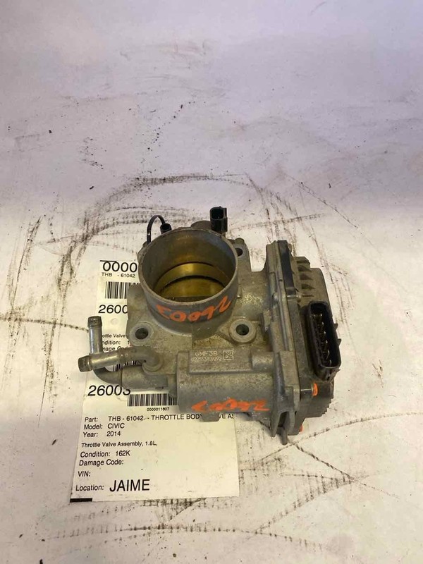 Throttle Body/valve Assy HONDA CIVIC 12 13 14 15