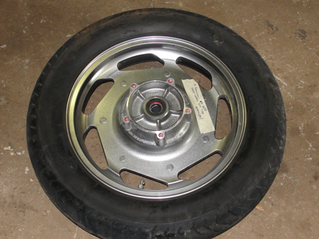2004 KAWASAKI VULCAN VN 1600 FRONT WHEEL RIM DISC DISK TIRE VN1600 04