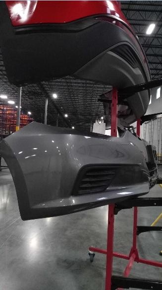 2016 Nissan Altima Grey Front Bumper Assembly OEM Used 139841 122K Miles
