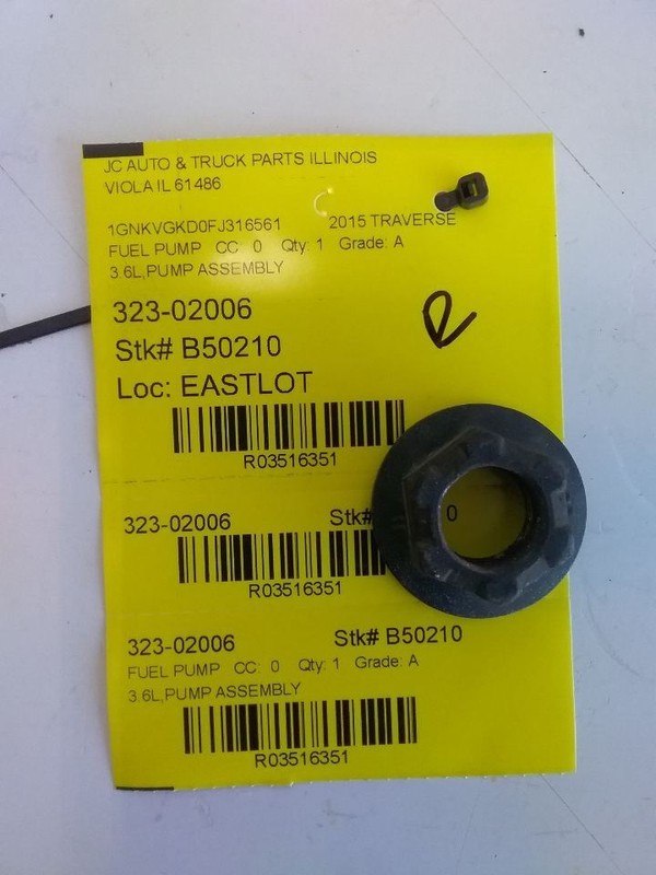 Fuel Pump VIN J 11th Digit Limited Tank Mounted Fits 11-17 ACADIA 3516351