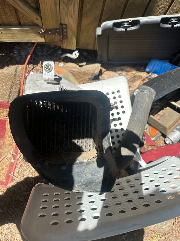 95-99 ECLIPSE TALON 2G TURBO OEM Side Mount Intercooler W/ Air Duct