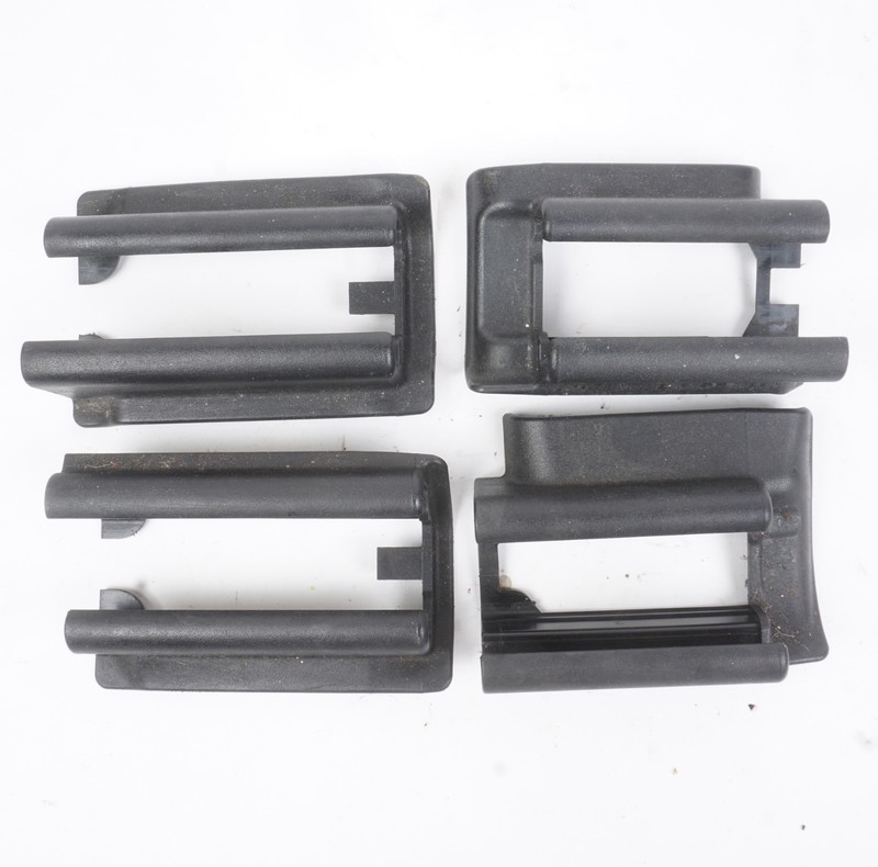 2010 - 2017 Mercedes E350 Coupe Front Left Driver Seat Track Rail Cover 4Pcs OEM